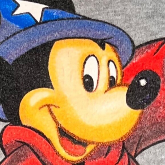 VTG Walt Disney World 25th Anniversary Mickey Mouse Crewneck Sweatshirt Medium - Picture 9 of 9